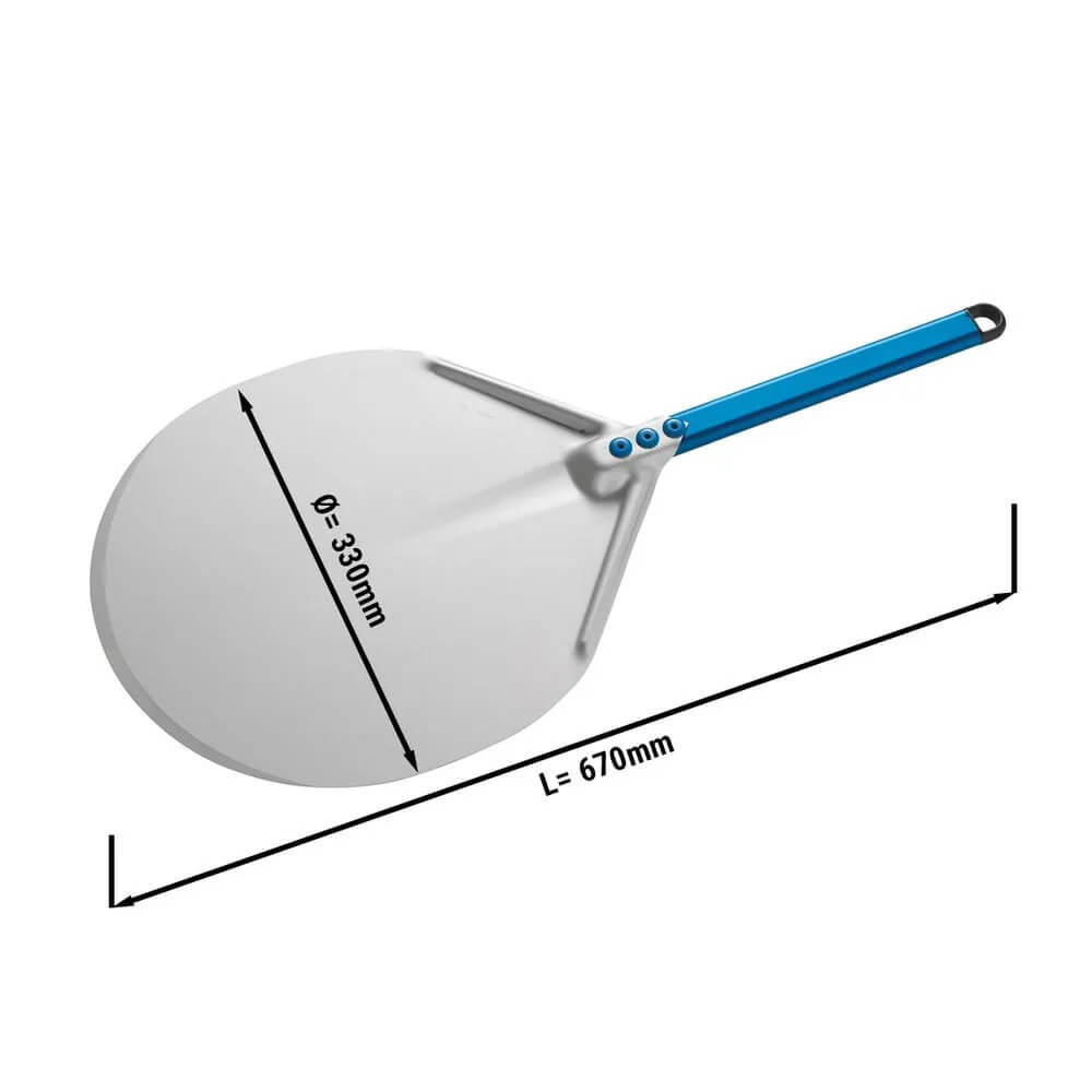 Pizzaheber rund aus Aluminium - Ø 32 cm