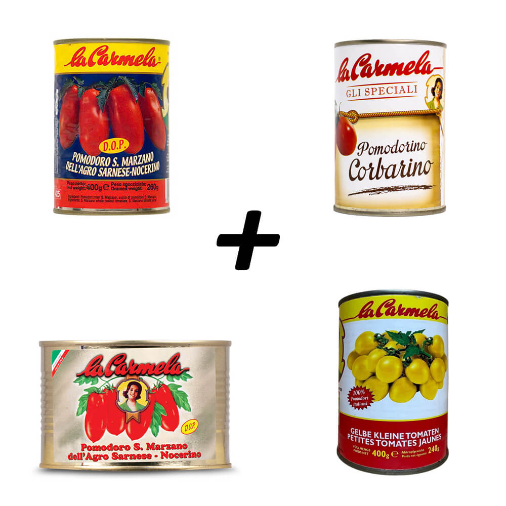 Probierpaket Tomaten, la Carmela, 4 Stück